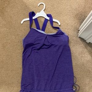 Purple Lululemon tank top